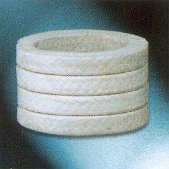 Ramie packing with silicone rubber core