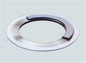Kammprofile gasket with loose outer ring