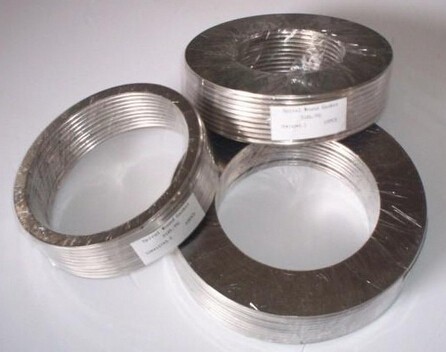 Metal spiral wound gasket for Pipe and Flanges