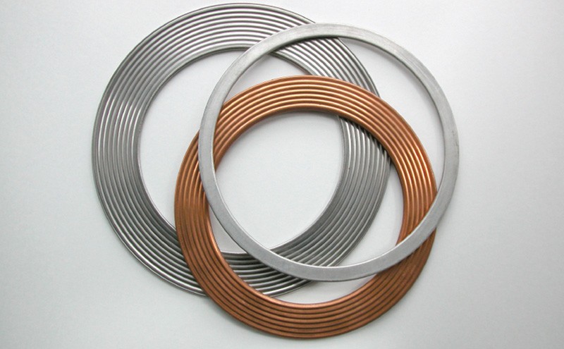 Spiral Wound Gasket with Inner and Outer Rings